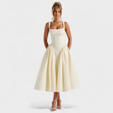 Sherrie - Vintage midi suknelė