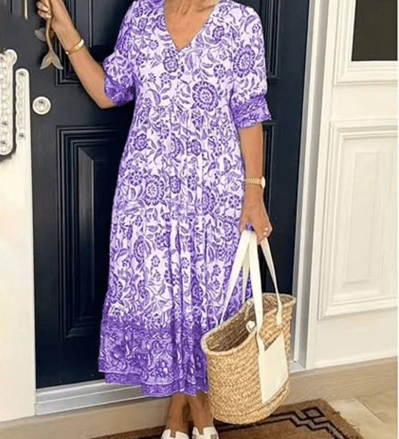 Violeta | Vasarinė Suknelė – Lengva, Moteriška & Elegantiška